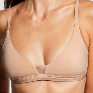 Pepper Limitless Wirefree Scoop Bra in Buff